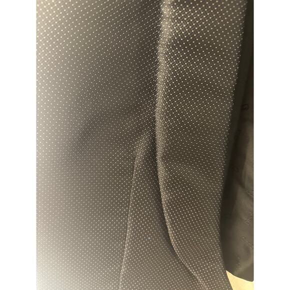 Carrot & Gibbs Silk Textured Dot Tux Vest and Bow Tie Set Sz L - Picture 3 of 5